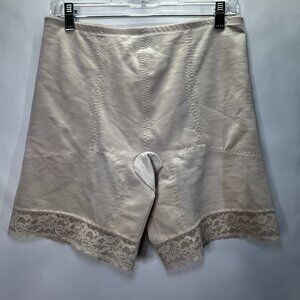 Vintage 50s Shapewear Shorts full Compression size 38 Plus Size
